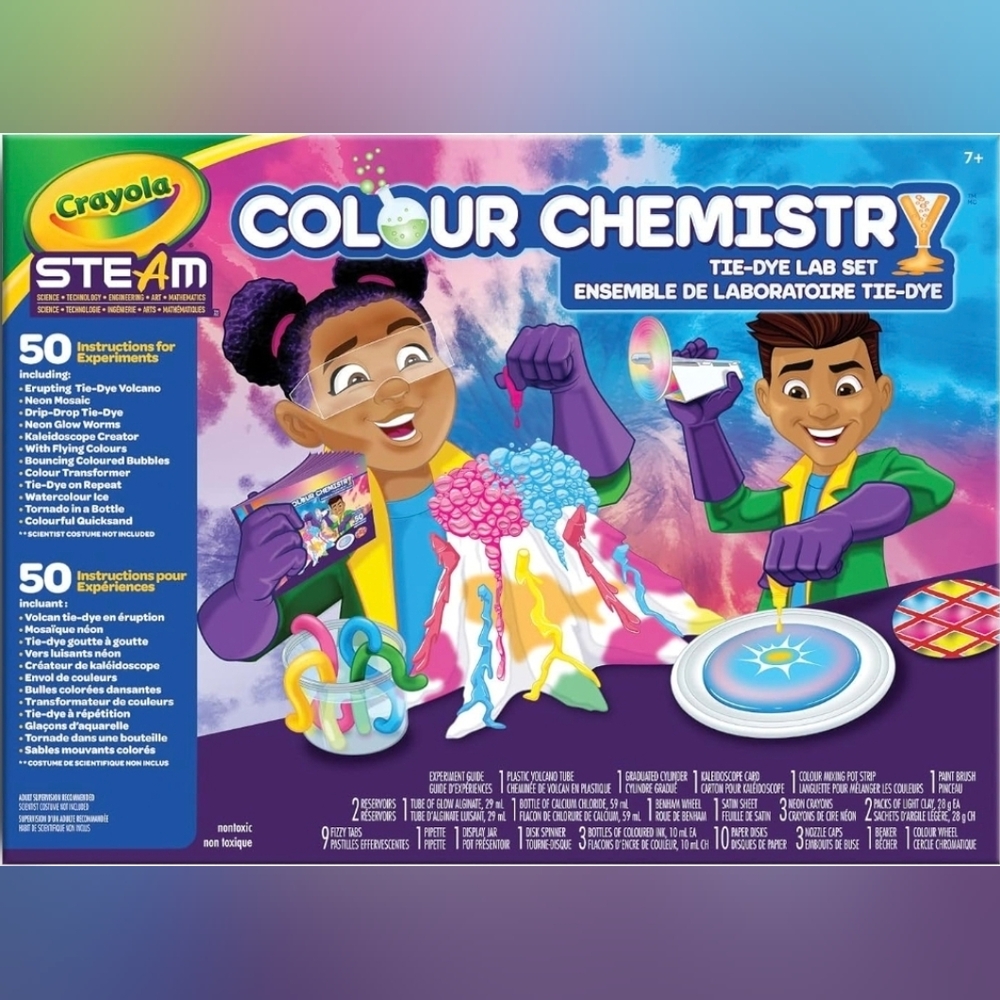 Crayola Color Chemistry Learning Set Science Kit - New - Sealed
